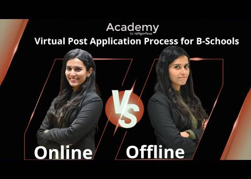 Offline vs Online Post Application Process for B-Schools | Academy by NoPaperForms